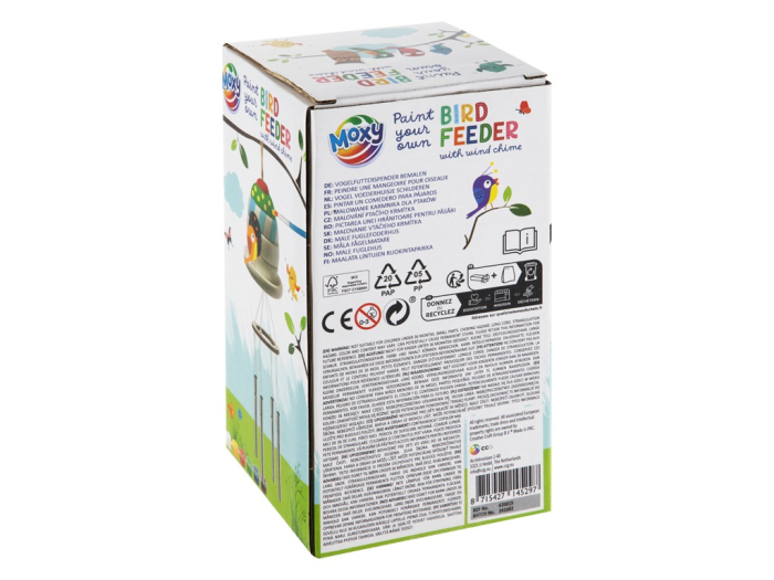 Căsuță pentru păsări cu clopoței, de asamblat și decorat [3]