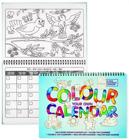 Coloreaza-ti propriul calendar