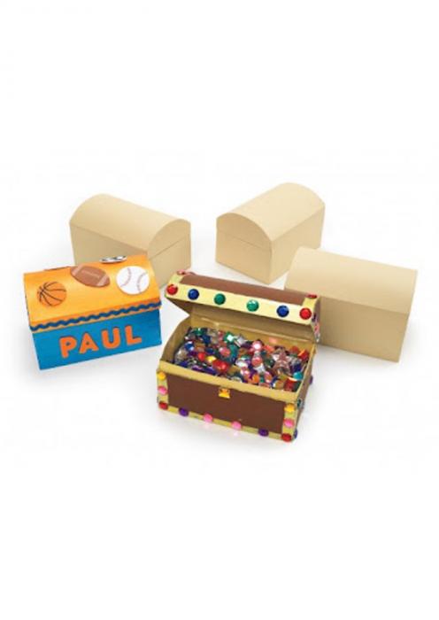 Cufăr din carton pentru decorare [2]