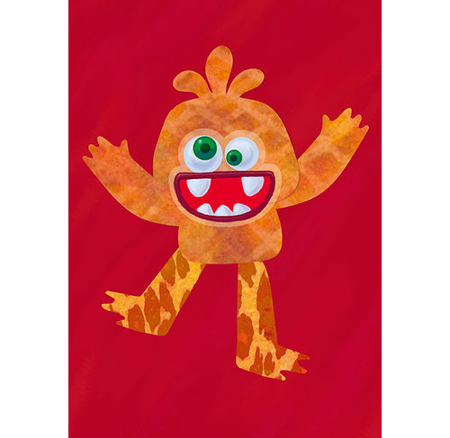 Cutie creativa - Decupam si lipim monstruleti [3]