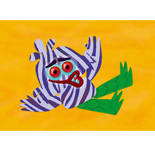 Cutie creativa - Decupam si lipim monstruleti [2]