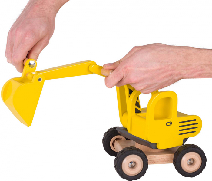 Excavator din lemn [2]