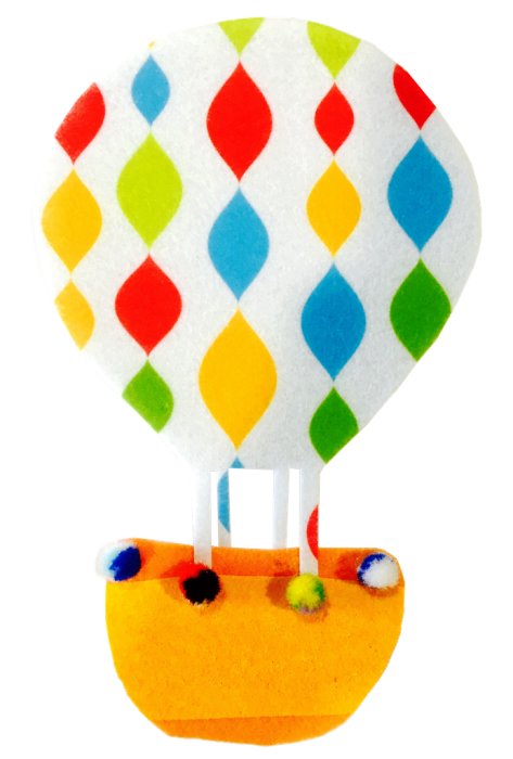 Fetru imprimat colorat - 12 modele, 24 x 30 cm - Reverie [2]