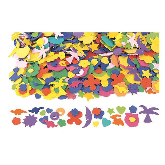 Forme din spumă – soare, dinozauri, stele, palmieri – 1000 de piese [1]