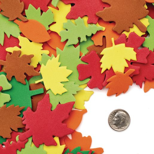 Frunze colorate din spumă - 500 buc [3]