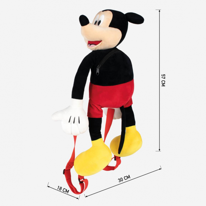 Ghiozdan 2 in 1, pentru gradinita si joaca - Mickey Mouse [2]