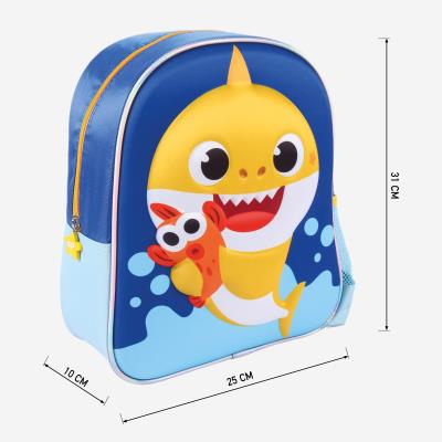 Ghiozdan 3D - Baby Shark, 25 x 31 x 10 cm [3]