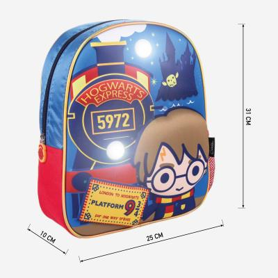 Ghiozdan de grădiniță cu LED - 3D Harry Potter, 25 x 31 x 10 cm [2]