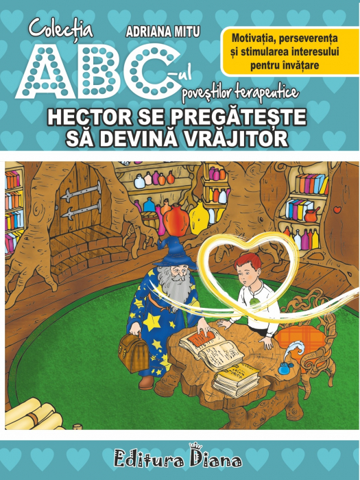 Hector se pregateste sa devina vrajitor -Motivatia, perseverenta si stimularea interesului pentru invatare - Set Puzzle + poveste terapeutica [2]