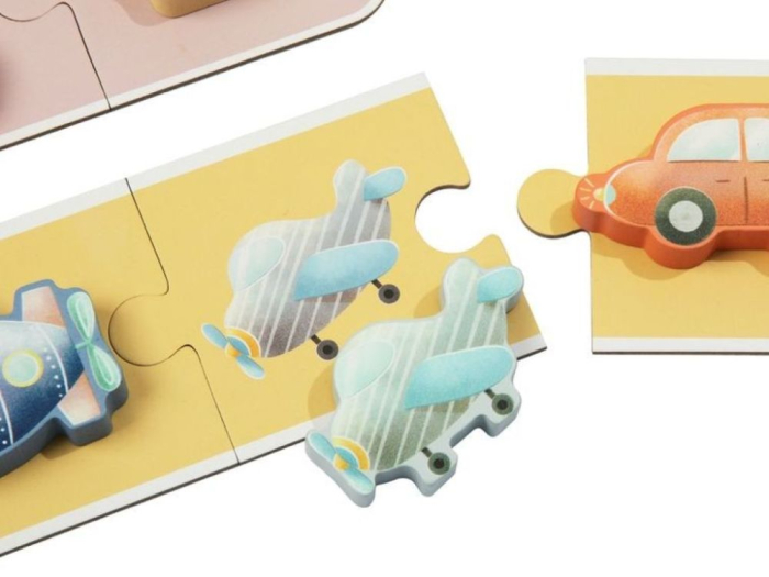 Joc 2 în 1 montessori - Atinge, ghicește și potrivește [4]