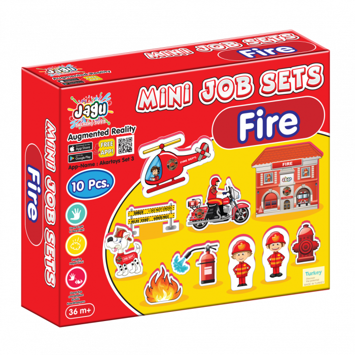 Joc cu realitate augmentata - Pompieri (10 piese) [2]