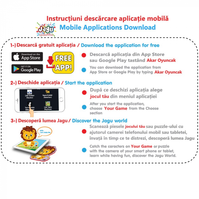 Joc cu realitate augmentata - Puzzle cu 20 de piese. Oras [2]