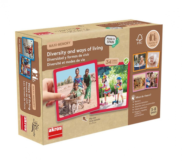 Joc de asociere cu 34 de carduri - Diversitate si moduri de viata [4]