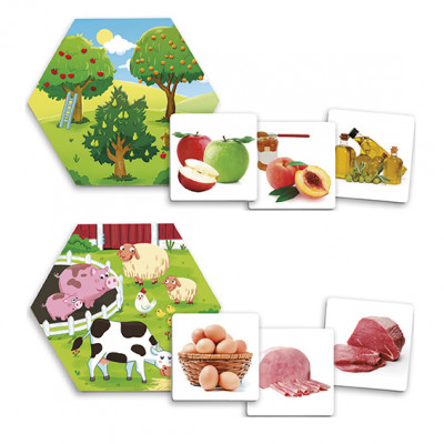 Joc de asociere - De unde provin alimentele? [2]