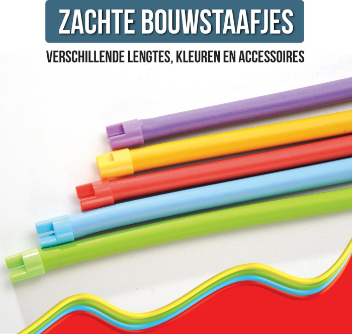 Joc de construcție cu 200 de piese flexibile - Spagheteez [4]