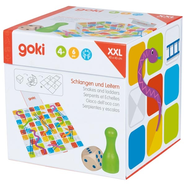 Joc de societate XXL - Șerpi și scări în cutie cub [2]