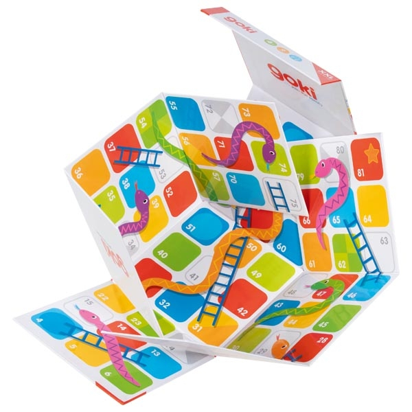 Joc de societate XXL - Șerpi și scări în cutie cub [3]