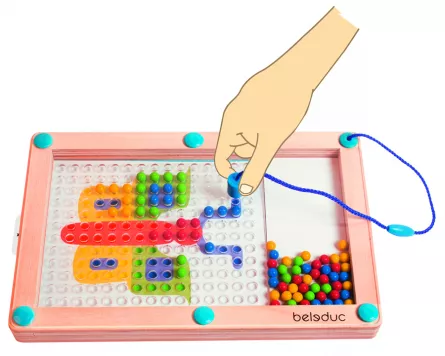 Joc educativ magnetic - LogiPic