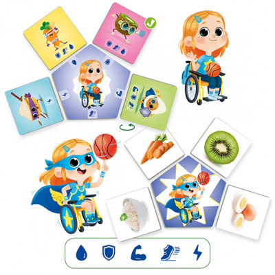 Joc educativ - Superputerile alimentelor sanatoase [2]