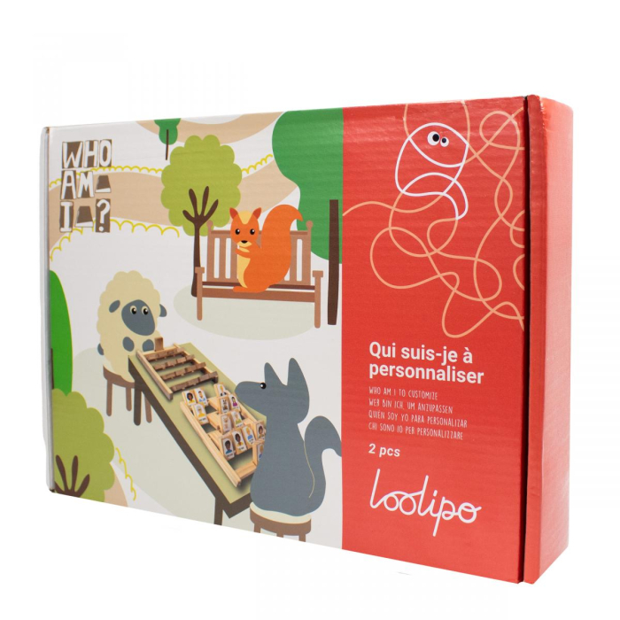 Joc personalizabil din lemn - Ghicește cine sunt eu [3]