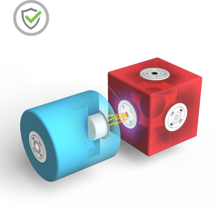 Joc STEM cu 60 de piese moi cu magnet - [4]