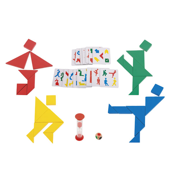 Joc tangram din lemn [2]