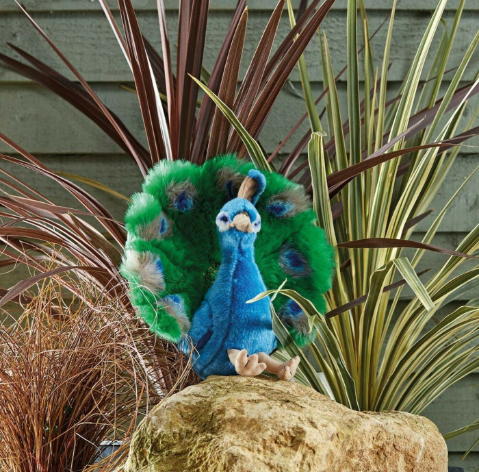 Jucărie din pluș - Păun, 20 cm [2]