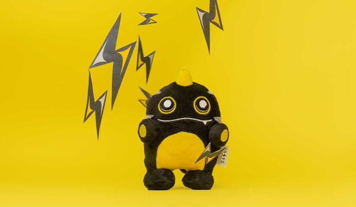 Jucărie din pluș pentru câine - NERO [2]