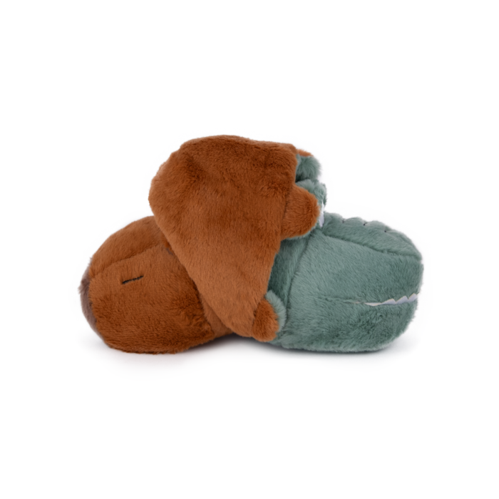 Jucarie din plus reversibila - Capybara si crocodil, 18 cm [2]