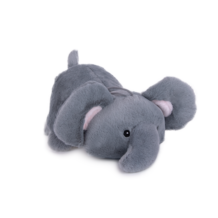 Jucarie din plus reversibila - Elefant si iepuras, 18 cm [4]