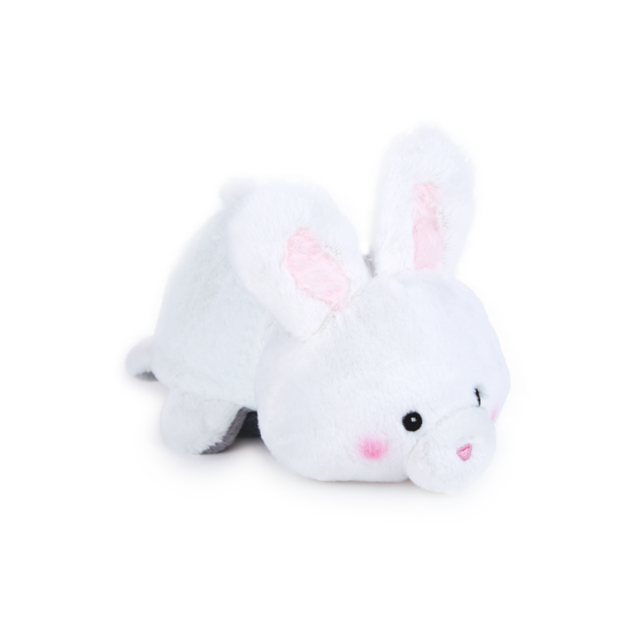 Jucarie din plus reversibila - Elefant si iepuras, 18 cm [3]