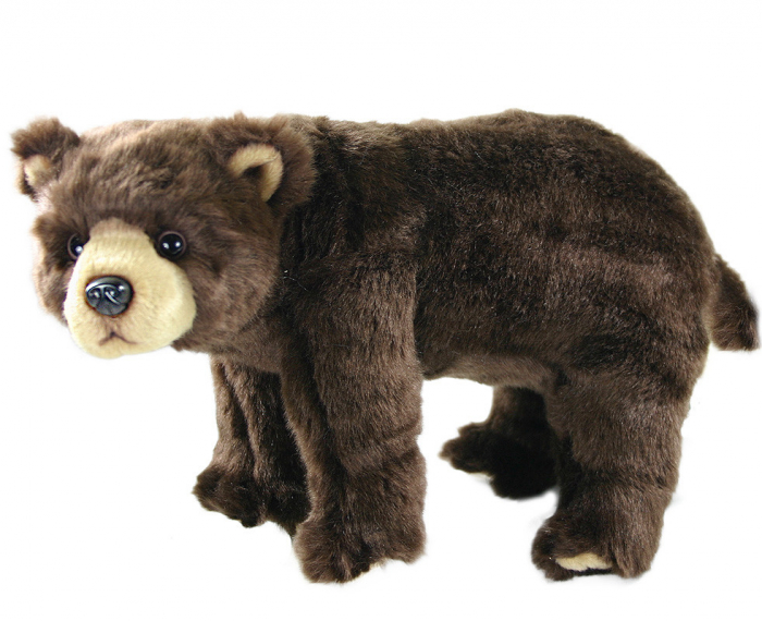 Jucarie din plus - Ursulet maro, 40 cm
