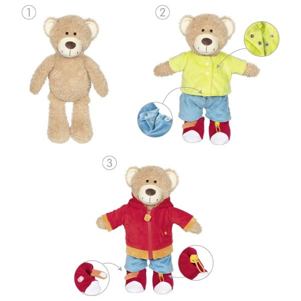 Jucărie din pluș - Ursulețul Teddy Brommel cu hăinuțe [4]