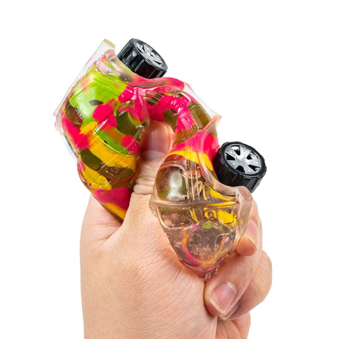 Jucărie senzorială - Mașinuță Squishy [2]