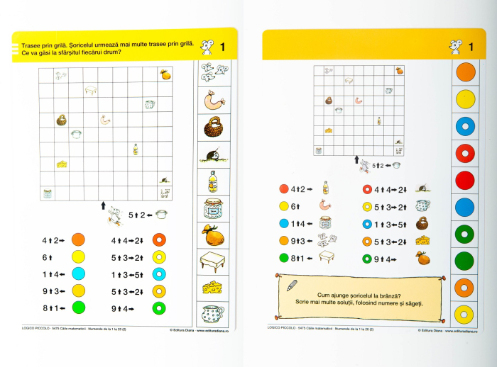 LOGICO PICCOLO - Căile matematicii (6+) - Numerele de la 1 la 20 (2) [2]