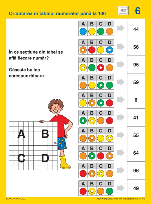 LOGICO PICCOLO - Explorează tabelul numerelor până la 100 (8+) [2]