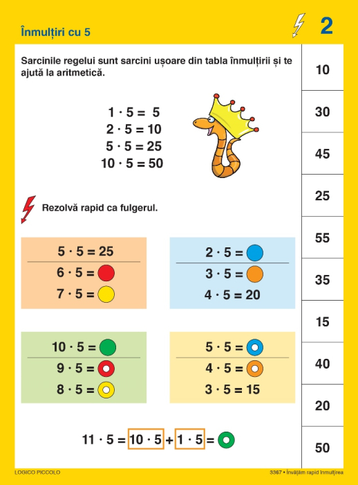 LOGICO PICCOLO - Învățăm rapid înmulțirea (8+) [2]