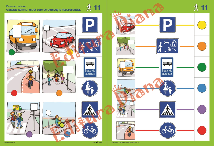 LOGICO PRIMO - Mapă În trafic (5+) [2]