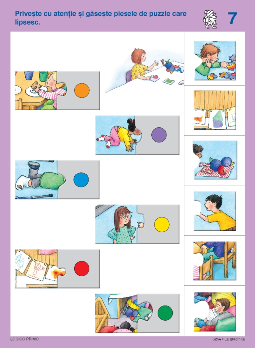 LOGICO PRIMO -Mapă La grădiniță (3+) [2]