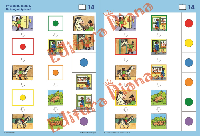 LOGICO PRIMO - Mapă Teste cu imagini (5+) [2]