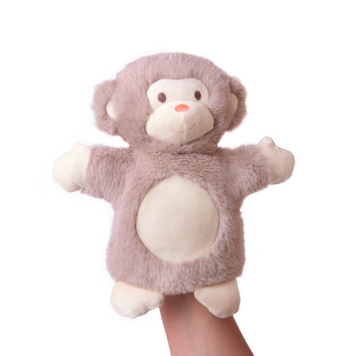 Marioneta de mana - Maimuta cu carte, 25 cm [2]