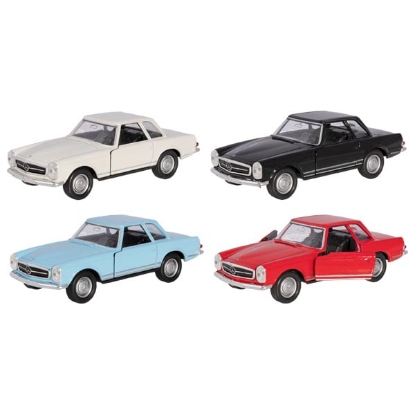 Masinuta Mecedes-Benz 230SL (1963), scara 1:34-39, 12 cm