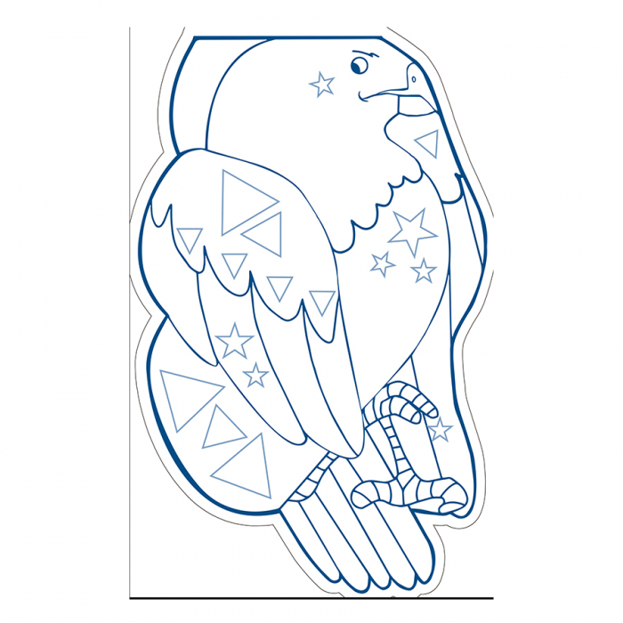 Mini carte de colorat cu stickere - Păsări [2]