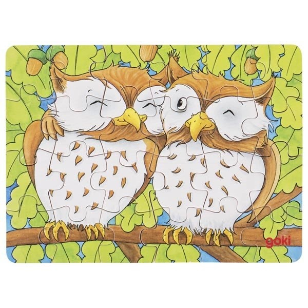 Mini-puzzle cu 24 de piese - Animale din padure [3]