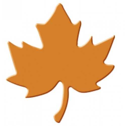 Perforator cu model FRUNZĂ DE ARȚAR, 25 mm [2]