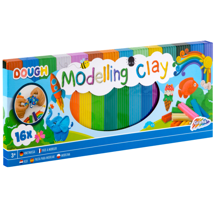 Plastilină - 16 batoane colorate [3]
