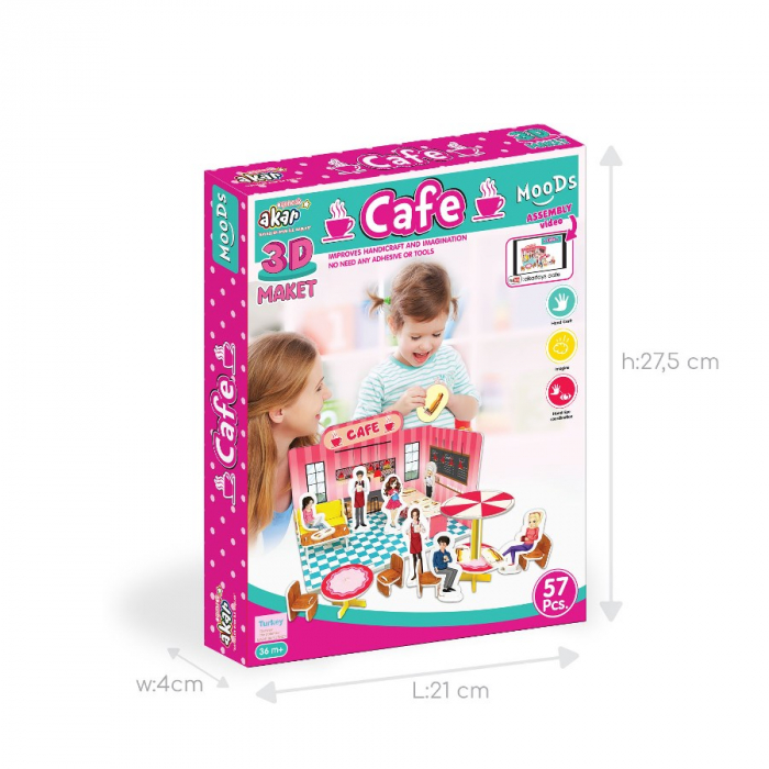 Puzzle 3D - Cafenea [2]