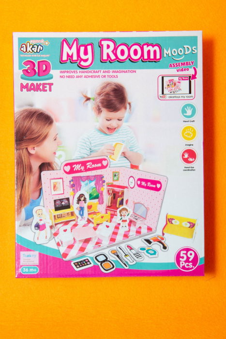 Puzzle 3D - Camera mea [3]