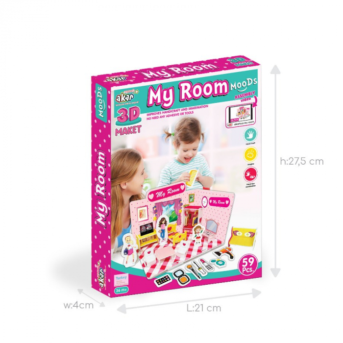 Puzzle 3D - Camera mea [2]