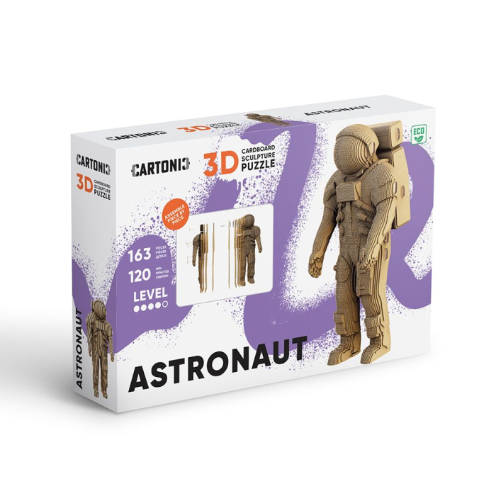 Puzzle 3D din carton - Astronaut [5]